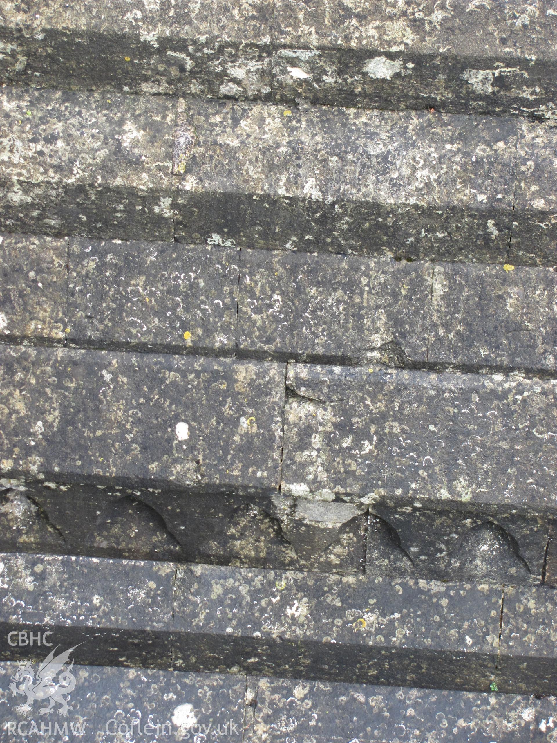 Detail of the south-west side of the memorial.