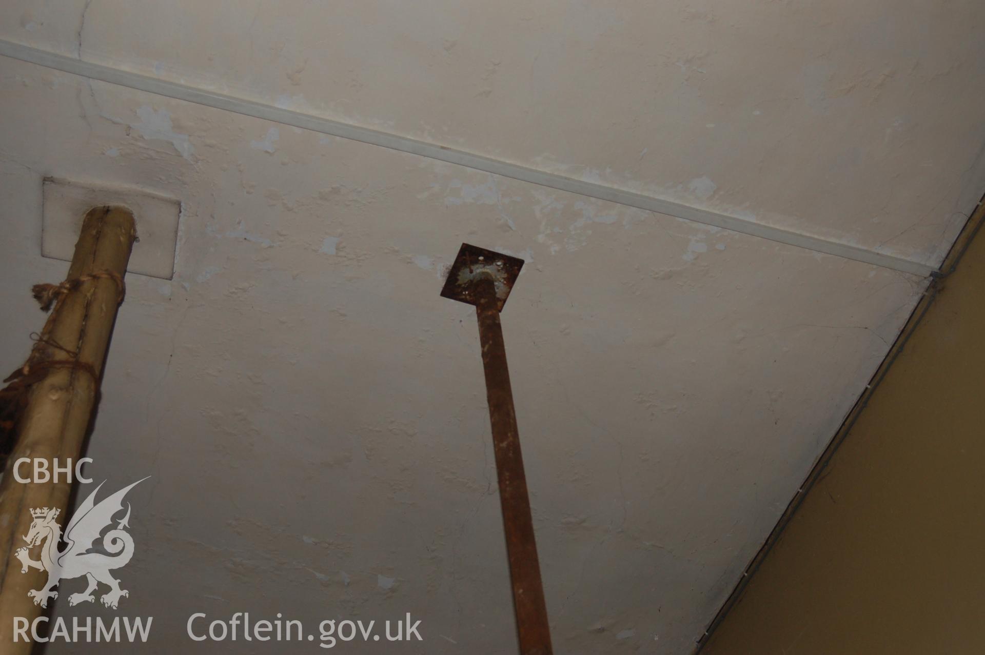 Digital colour photograph showing Iscoyd Park (interior, ceiling supports),  received in the course of Emergency Recording case ref no RCS2/1/2257.