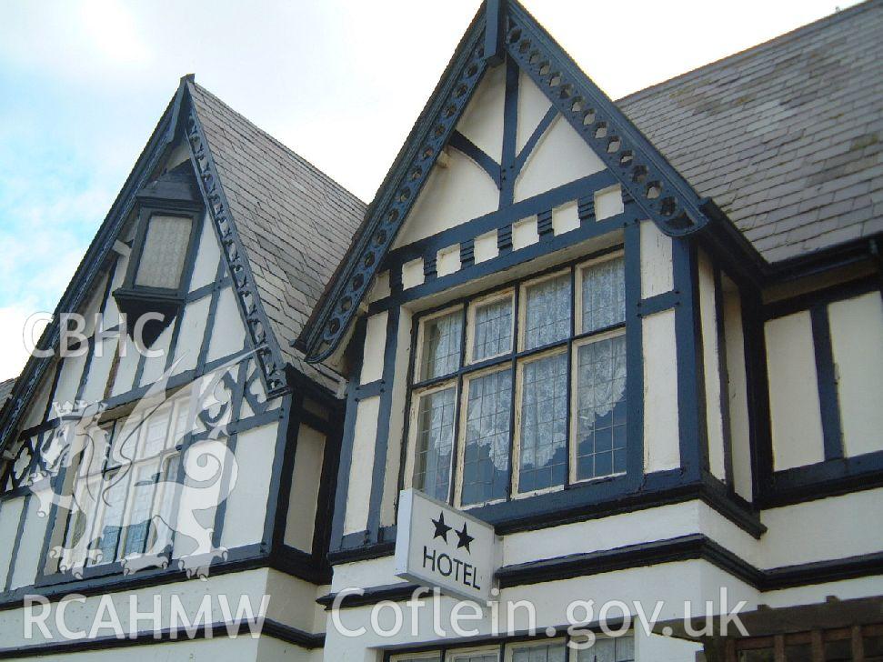 Colour photograph showing The Grange Hotel prior to the fire of 2008, produced by JP Architects.