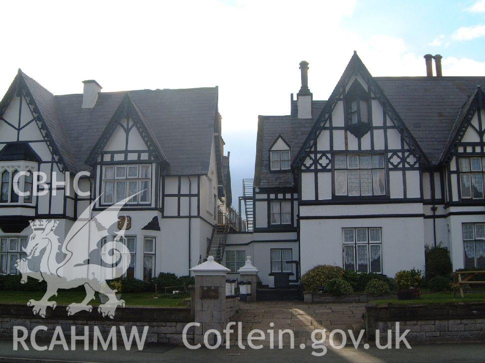 Colour photograph showing The Grange Hotel prior to the fire of 2008, produced by JP Architects.