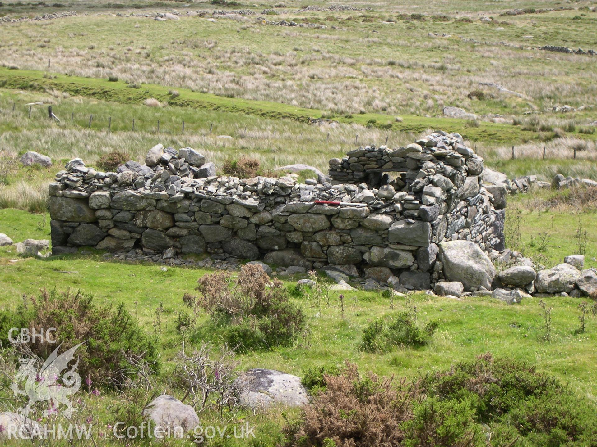 Digital photograph of Ffrith-y-bont Farmstead II from the South-east. Taken on 02/07/04 by A. Lane during the Eastern Snowdonia (Central) Upland Survey.