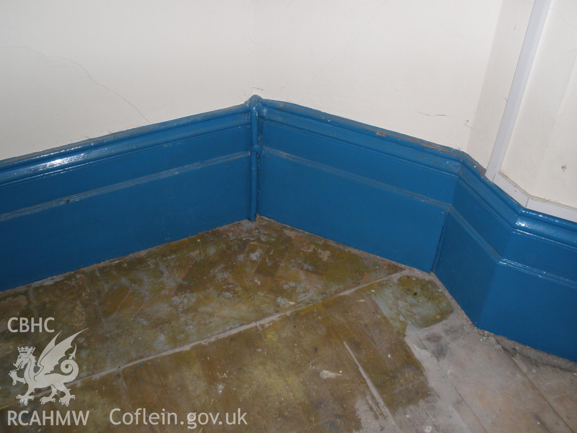 View of ground floor interior - skirting and floor boards