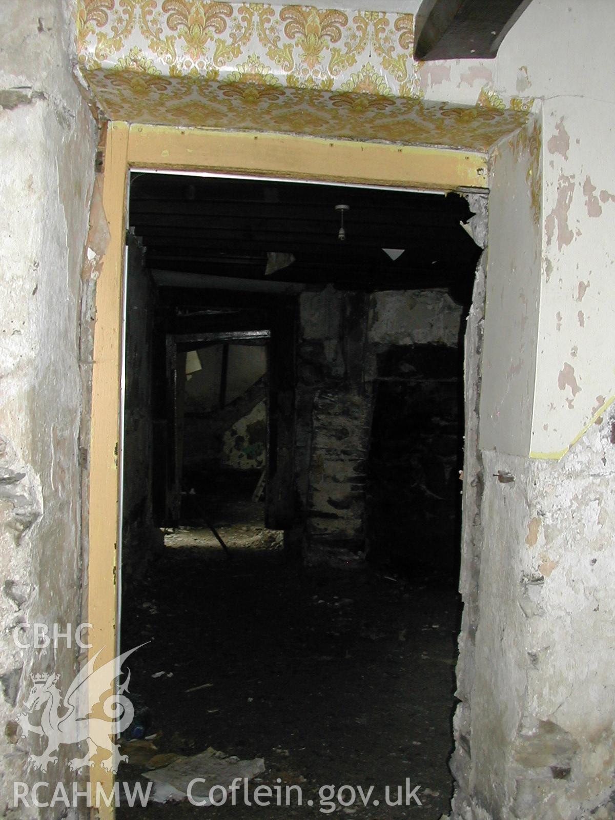 Interior, view of doorway