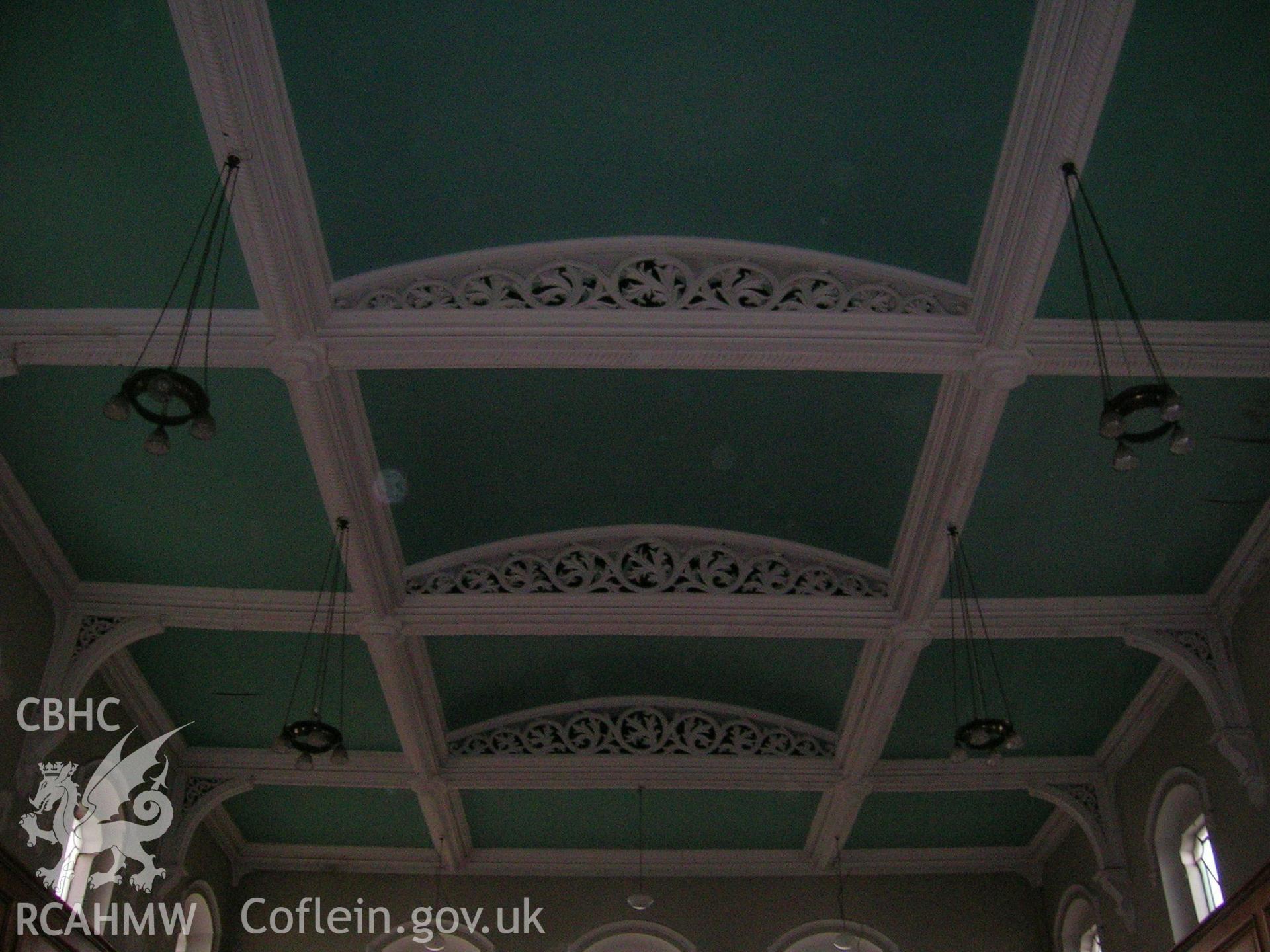 View of ground floor interior - ceiling
