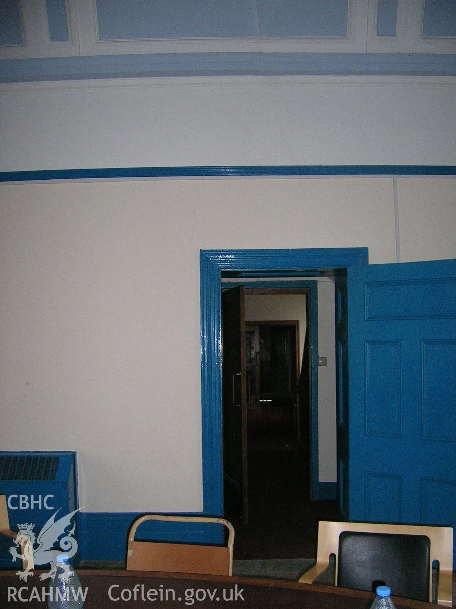 View of ground floor interior - internal doors