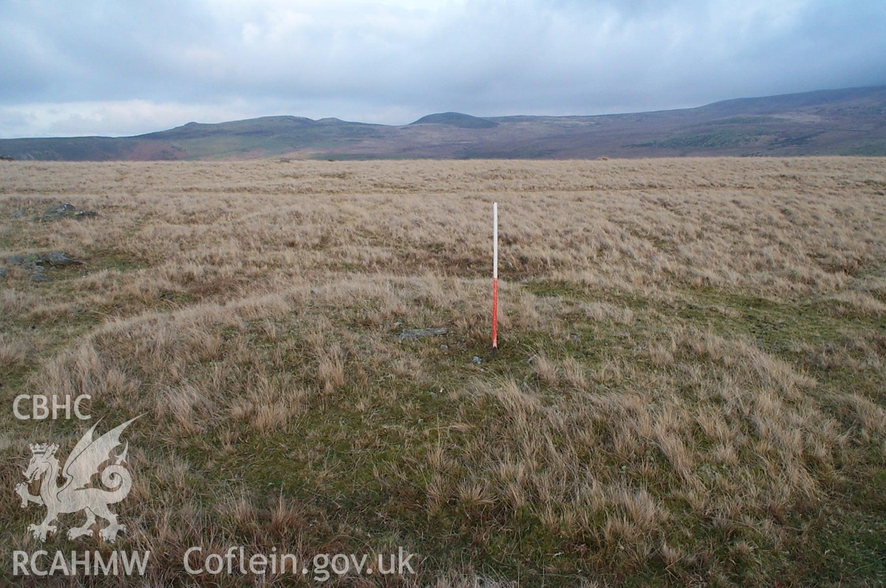 Digital photograph of Garreg Fawr Cairnfield from the South-east. Taken by P. Schofield on 26/01/2004 during the Eastern Snowdonia (North) Upland Survey.