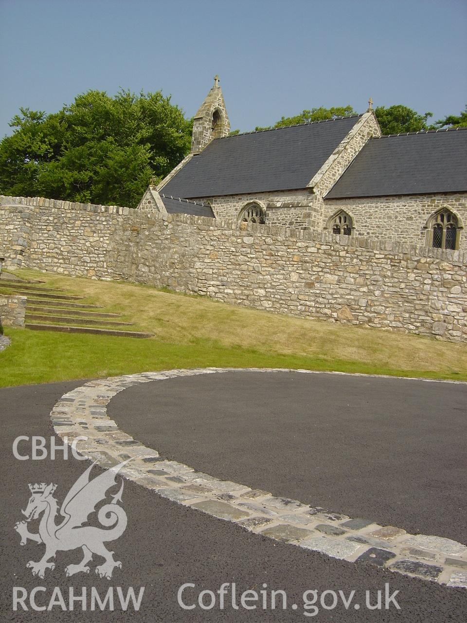 Exterior view at Tythegston Church, taken by Care Design, April 2010.