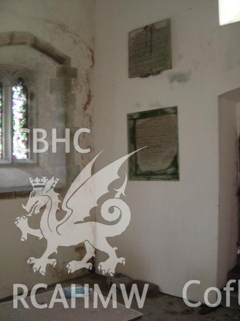 Interior view of Tythegston Church, taken by Care Design, 2008.