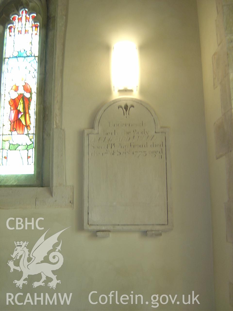 Interior view at Tythegston Church, taken by Care Design, April 2010.