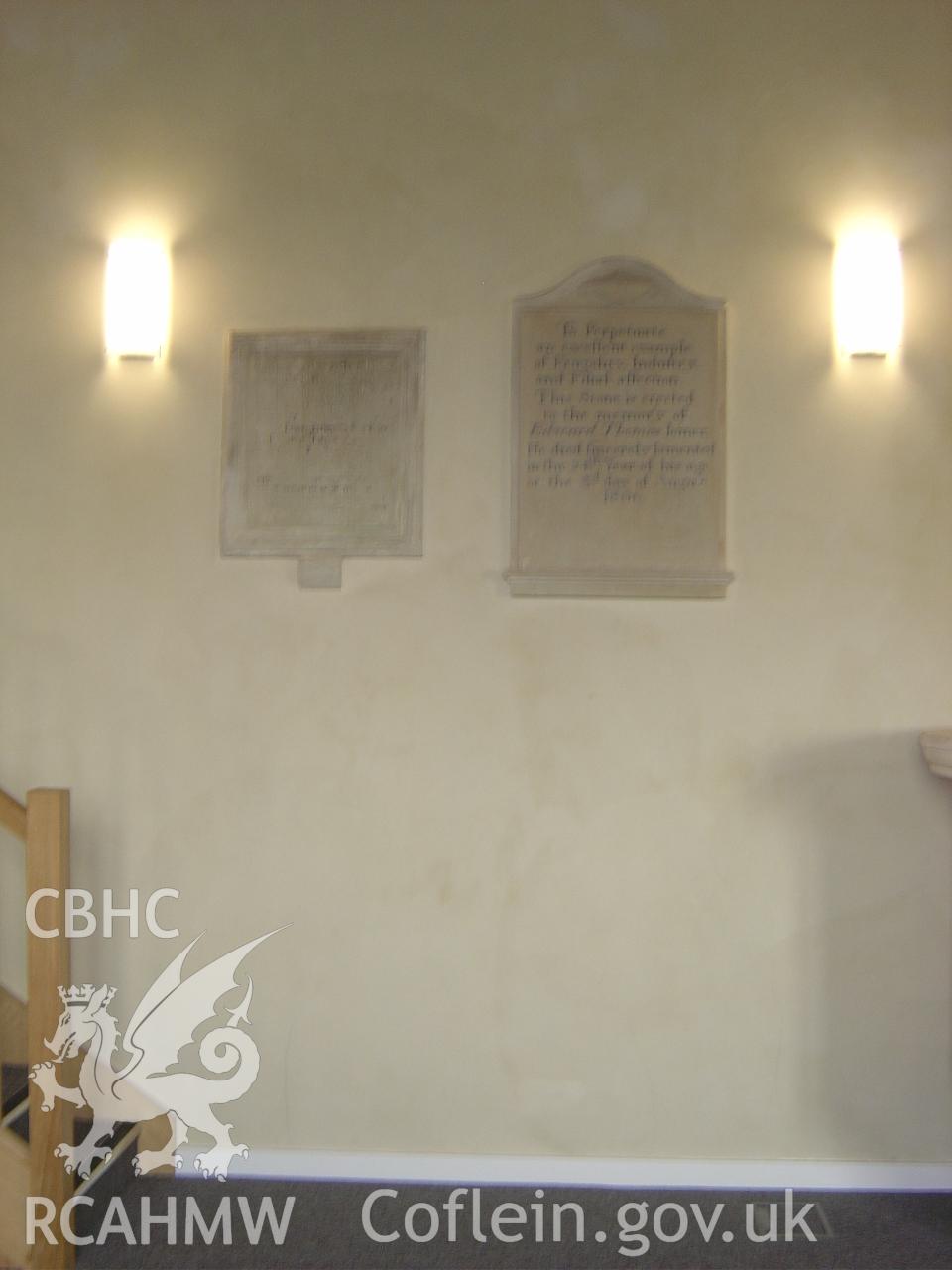 Interior view at Tythegston Church, taken by Care Design, April 2010.