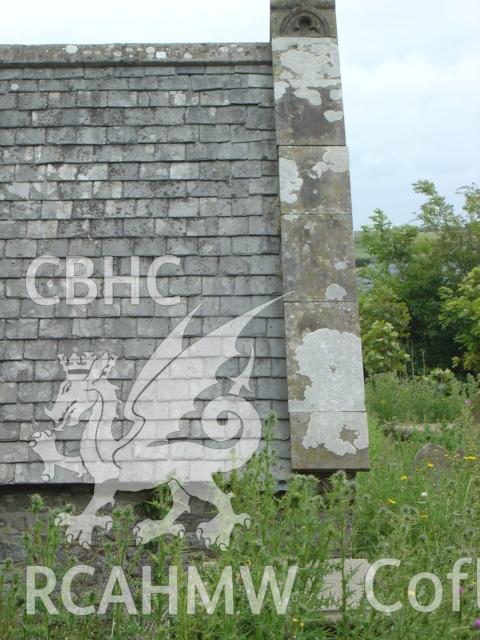 Exterior view of Tythegston Church, taken by Care Design, 2008.