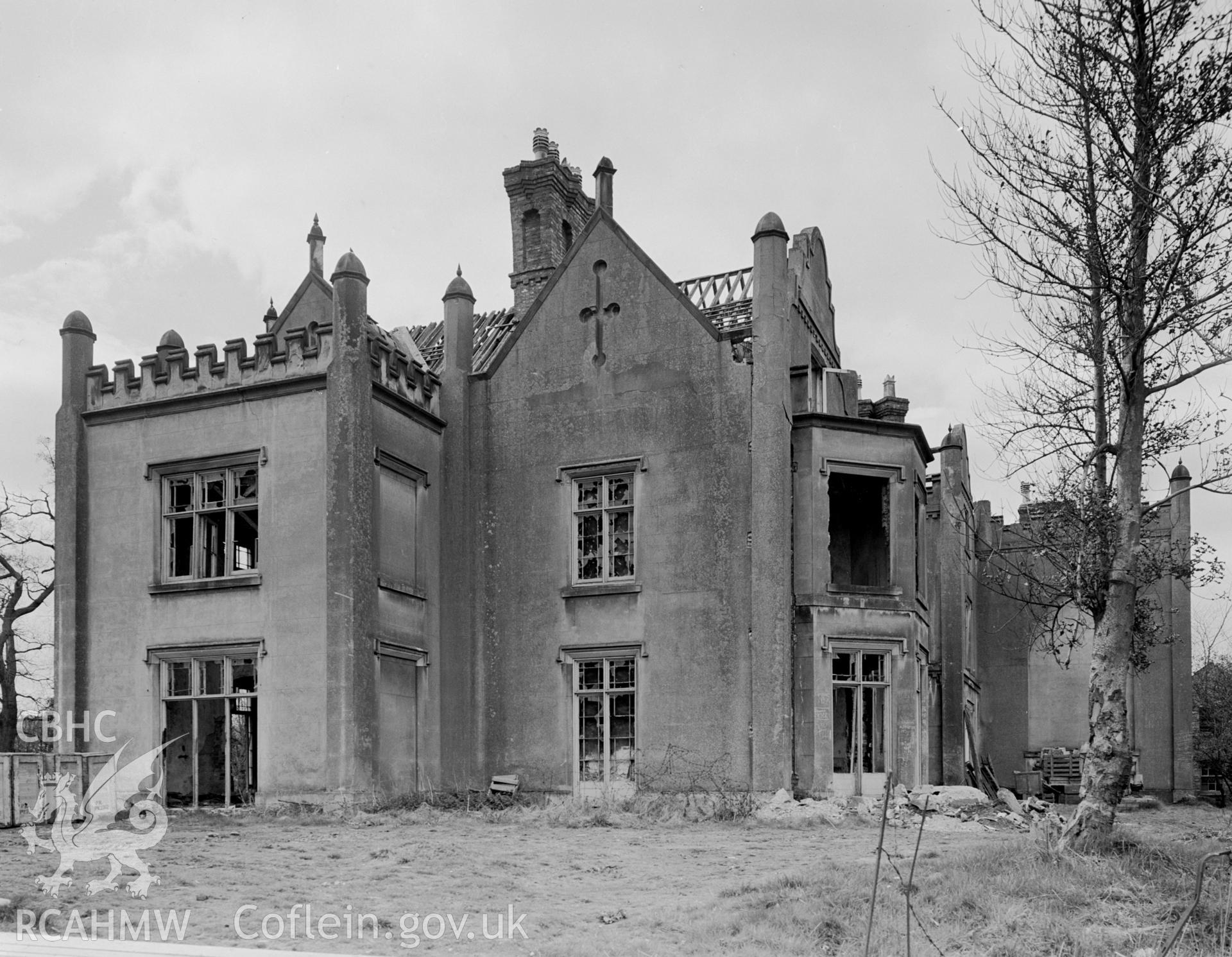 Exterior view from the south-east.