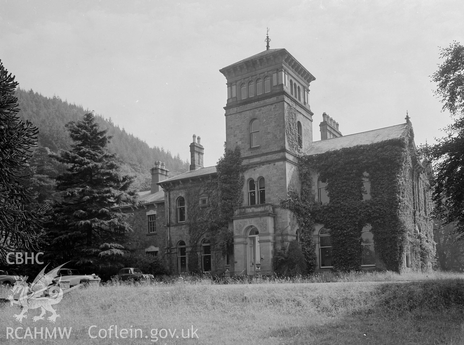 Exterior view from the north-west.