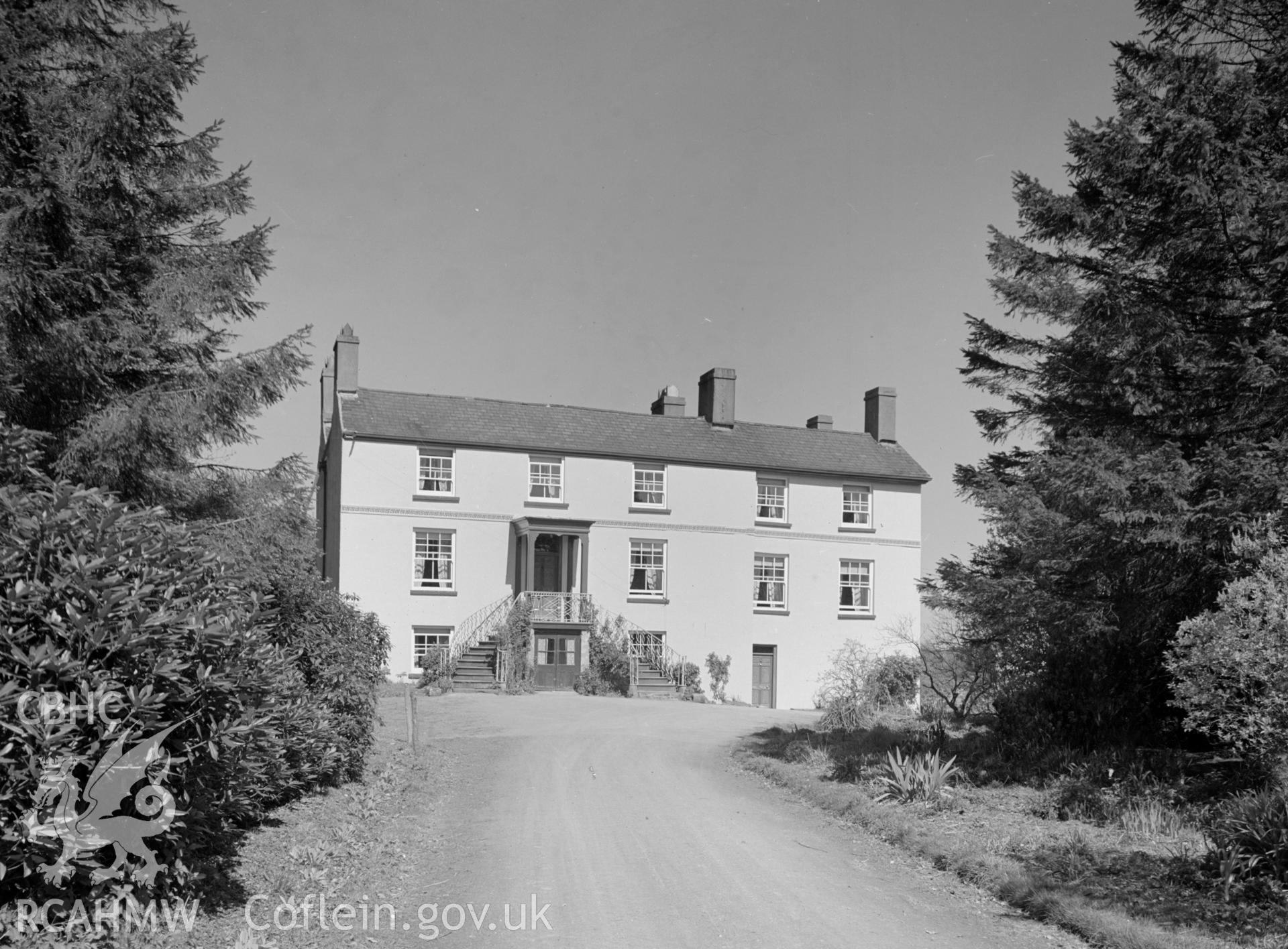 View of a large 3 storey house..