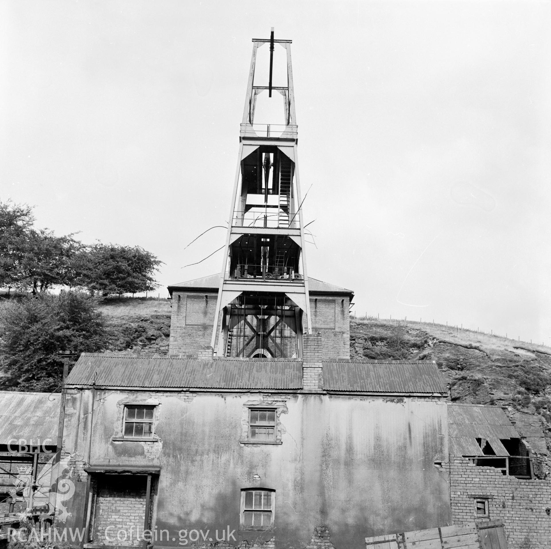 Headframe from south (Cornwell ref: 13). NA/MM/91/121e
