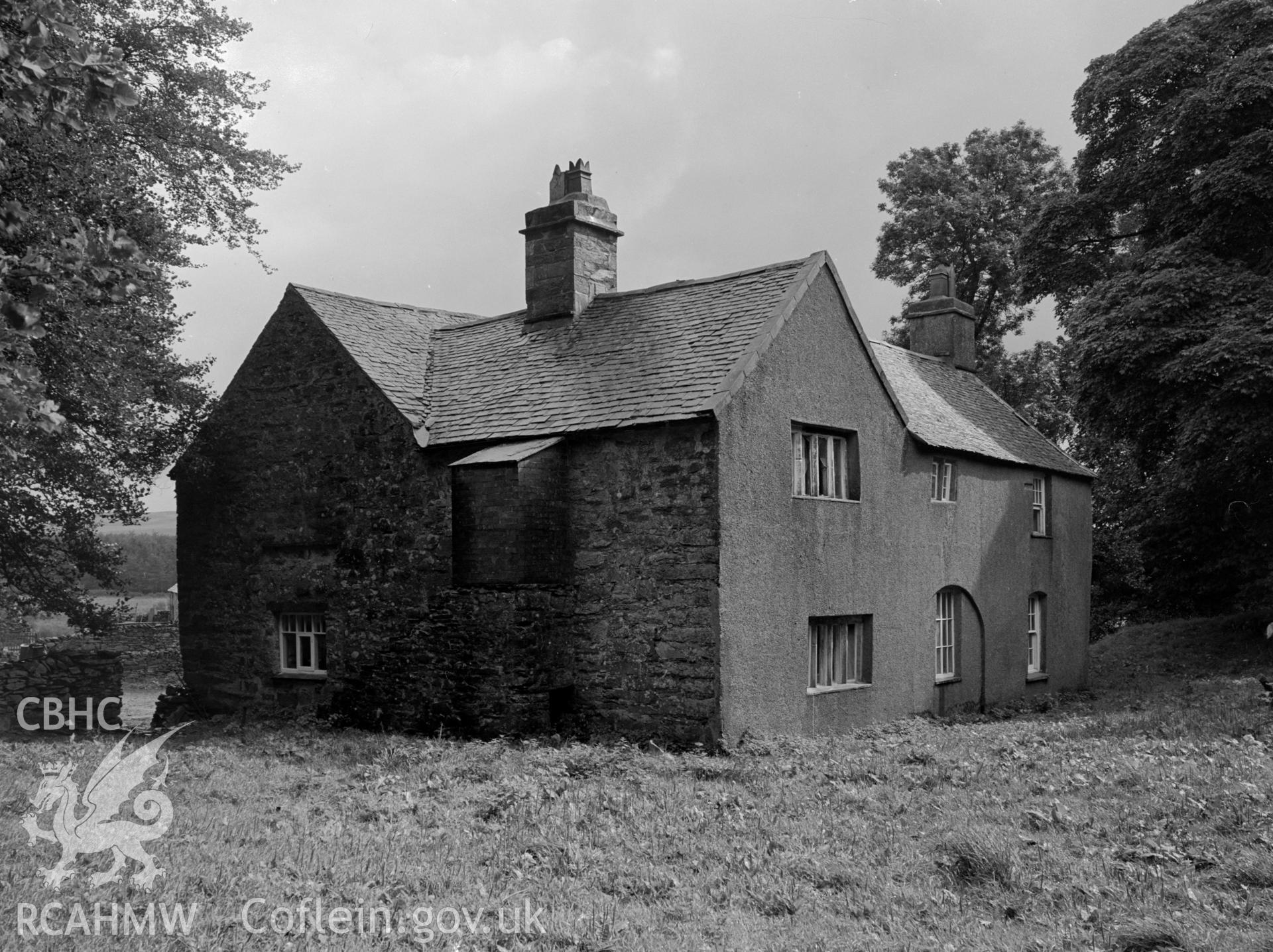Exterior view from the south-west.