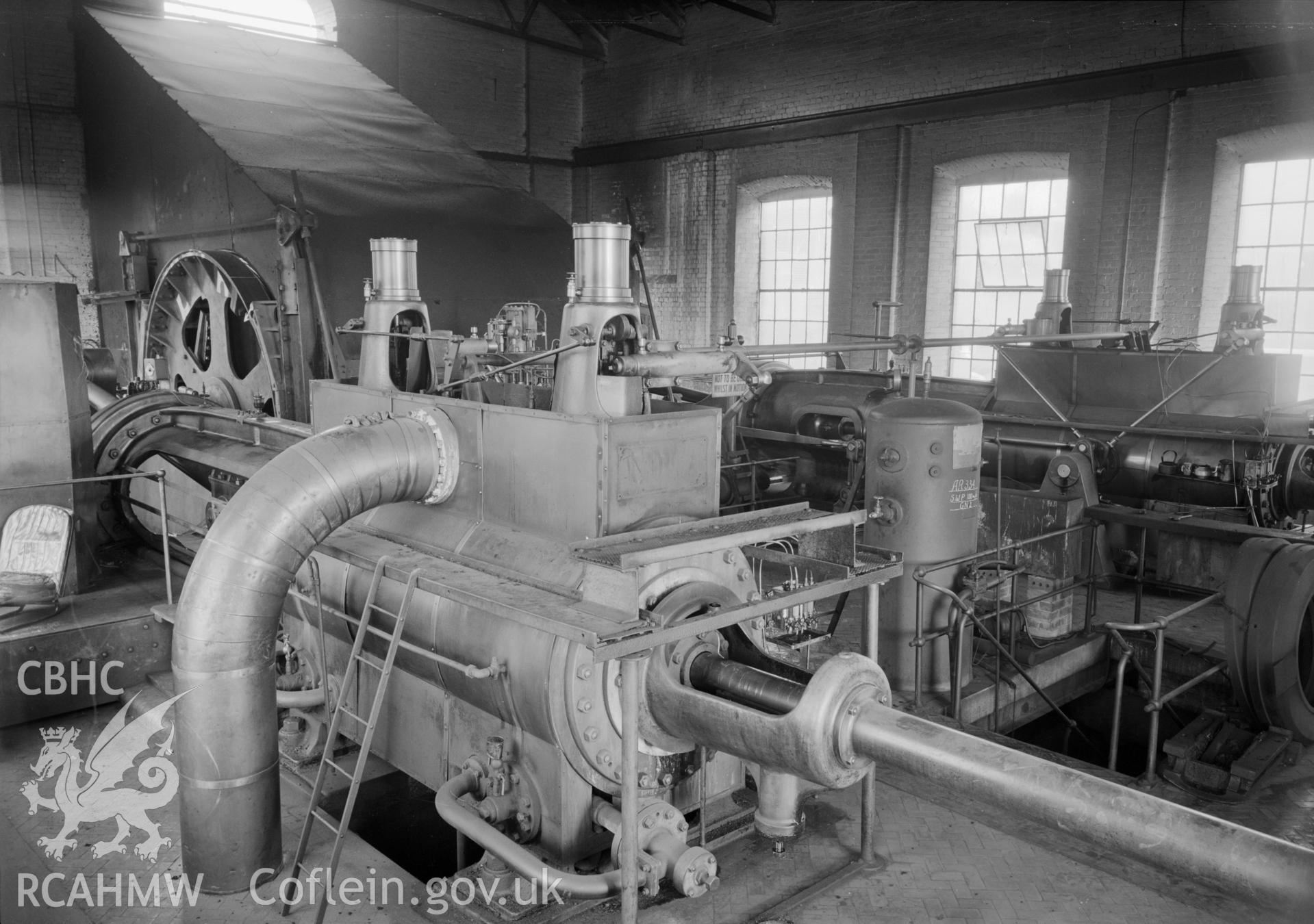 Steam winding engine, made by Markham Ltd. 1911 (Cornwell ref: CC1). NA/GEN/90/047e