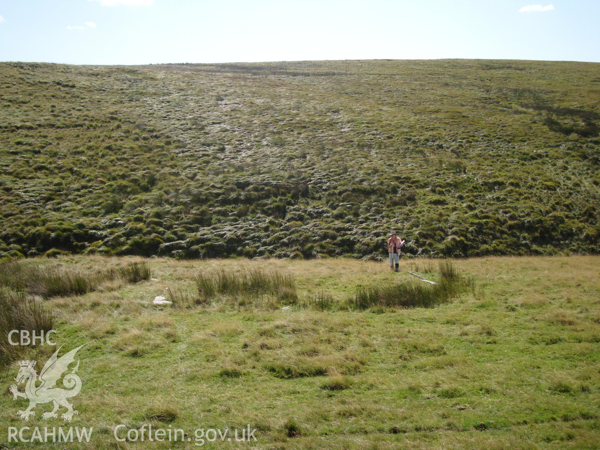 Long hut, looking south southeast.
