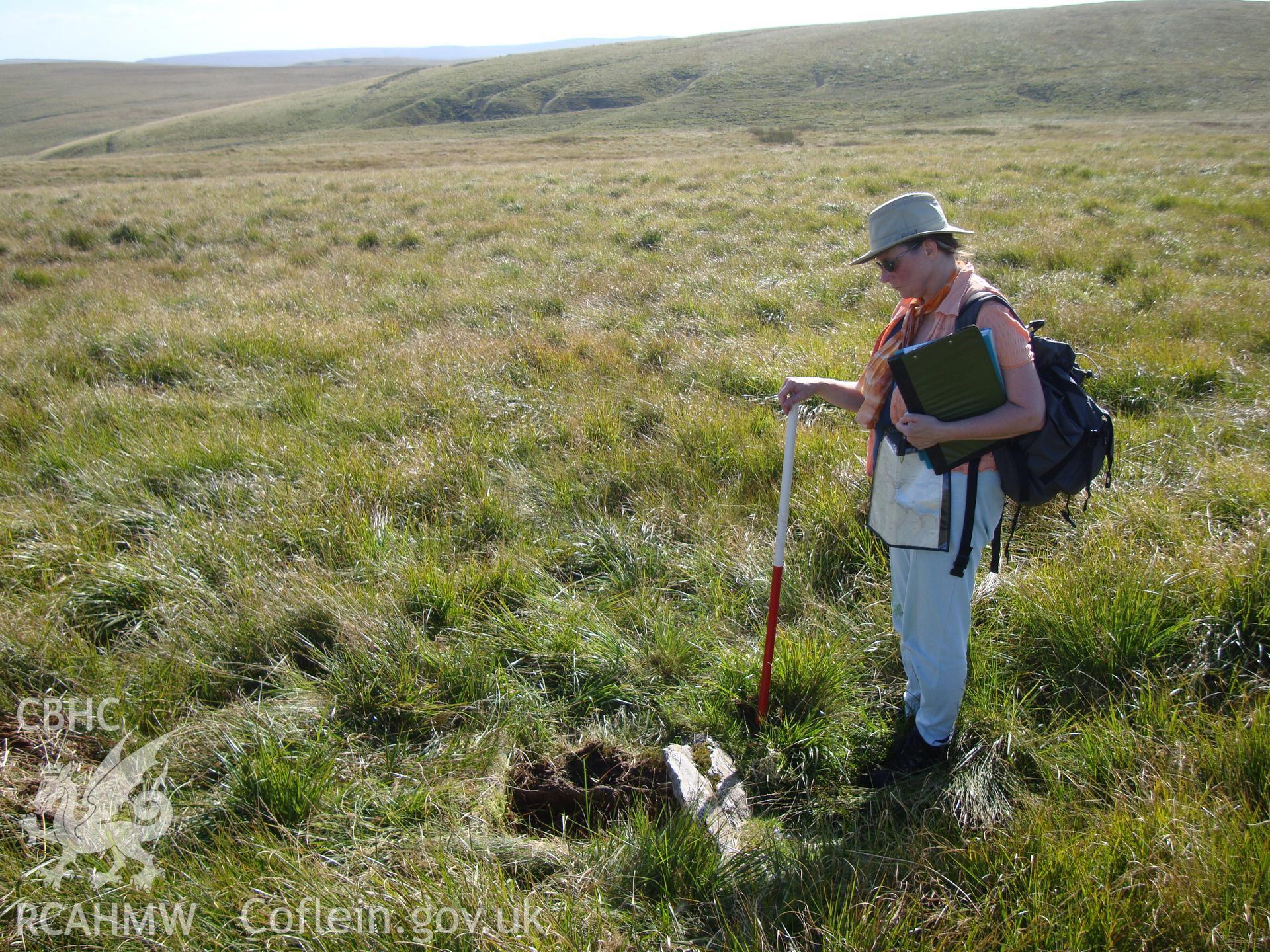 Cist, looking south.