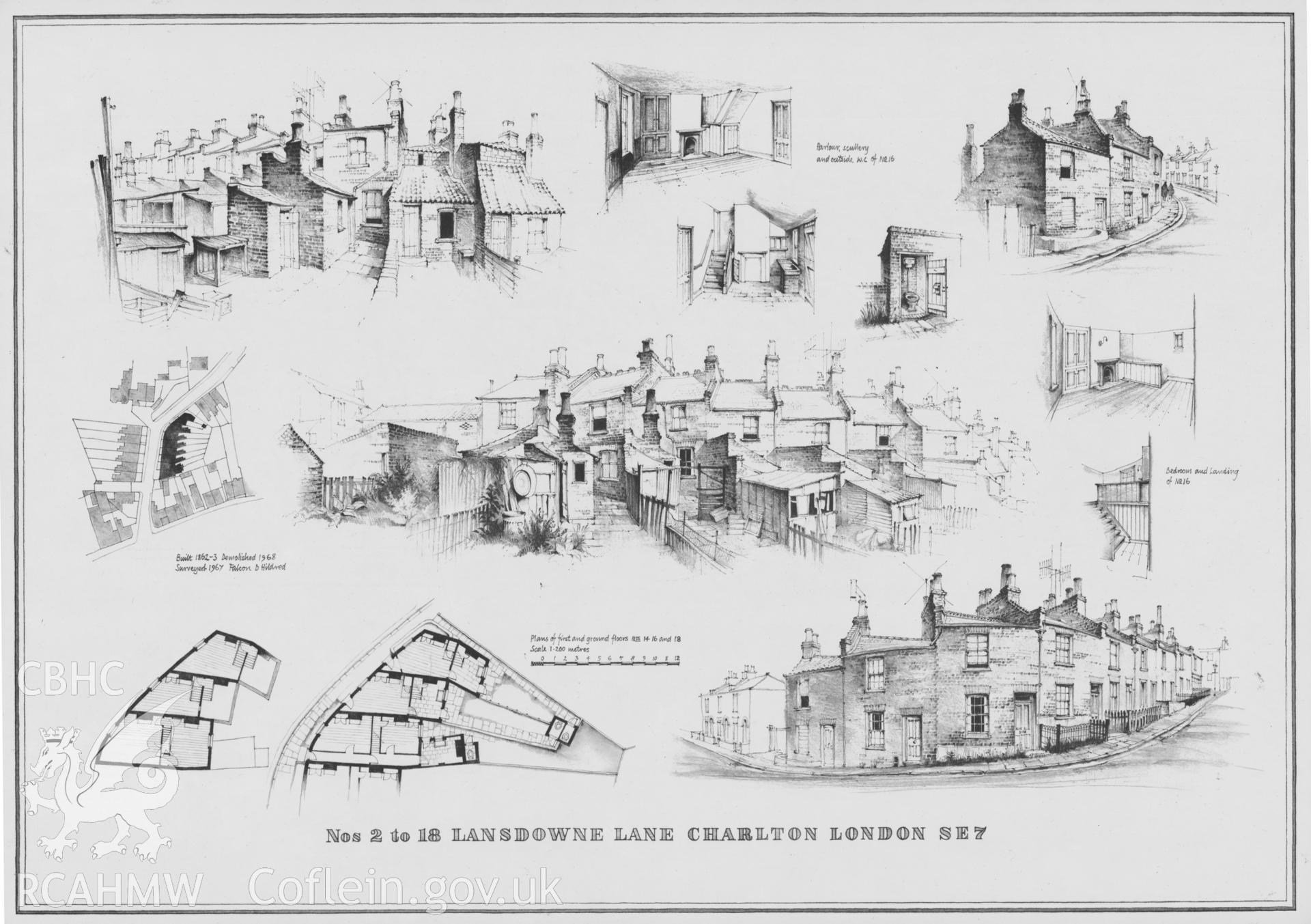 Lansdowne Lane, London: prints.