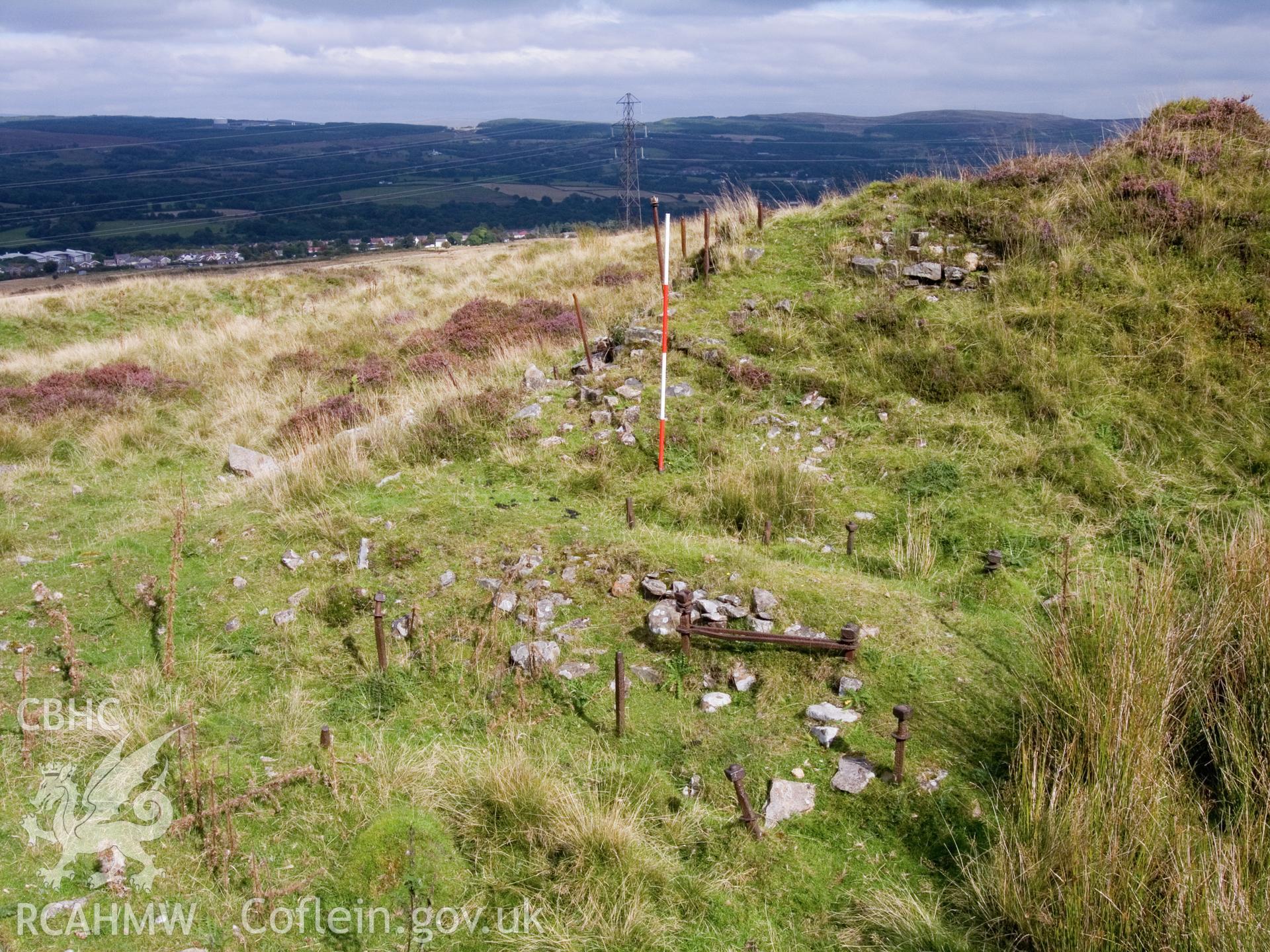 view looking NE.