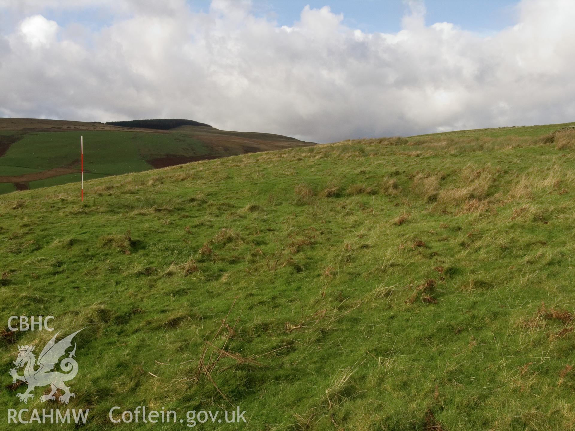 view looking NW.