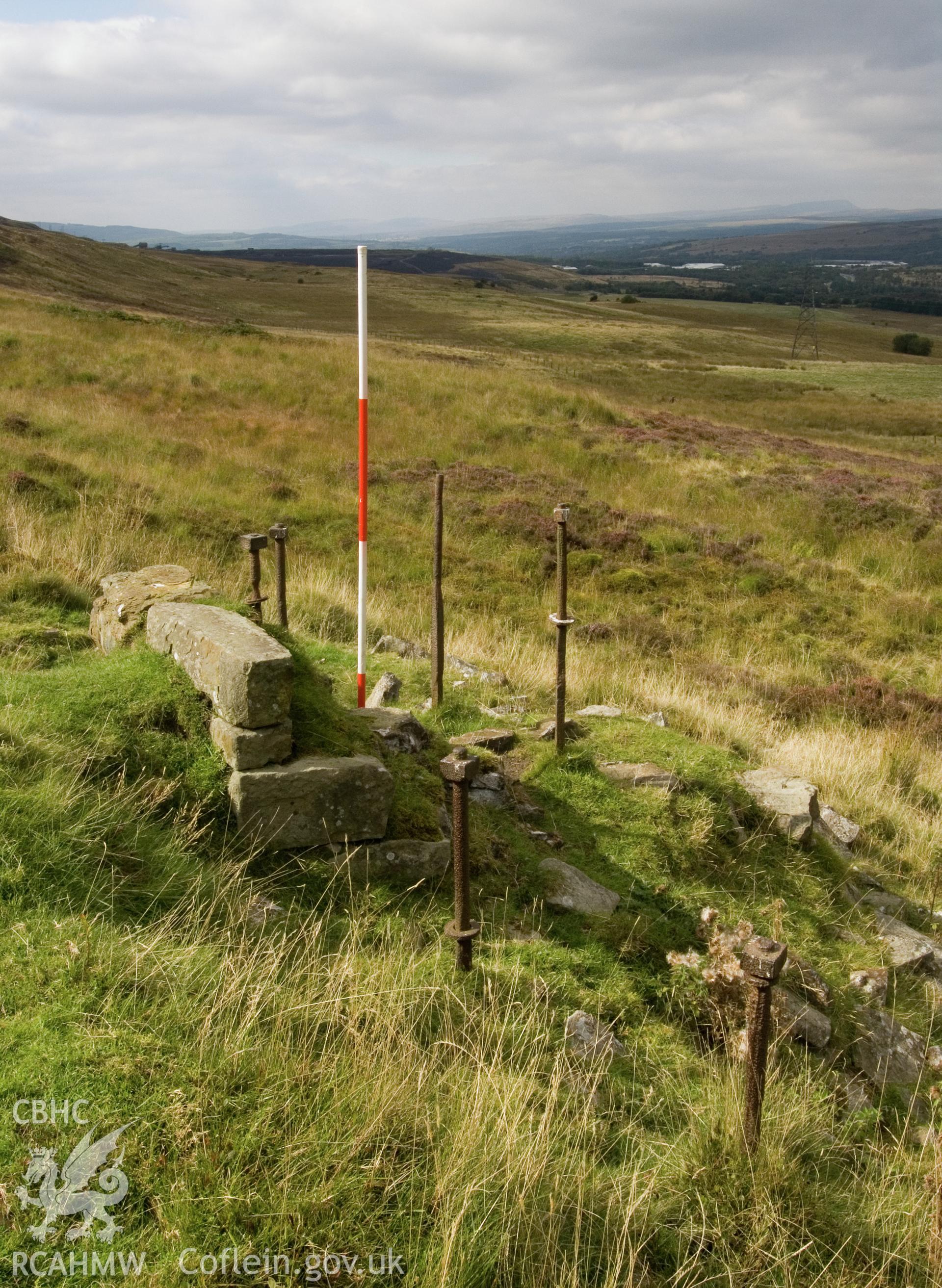 view looking NW.
