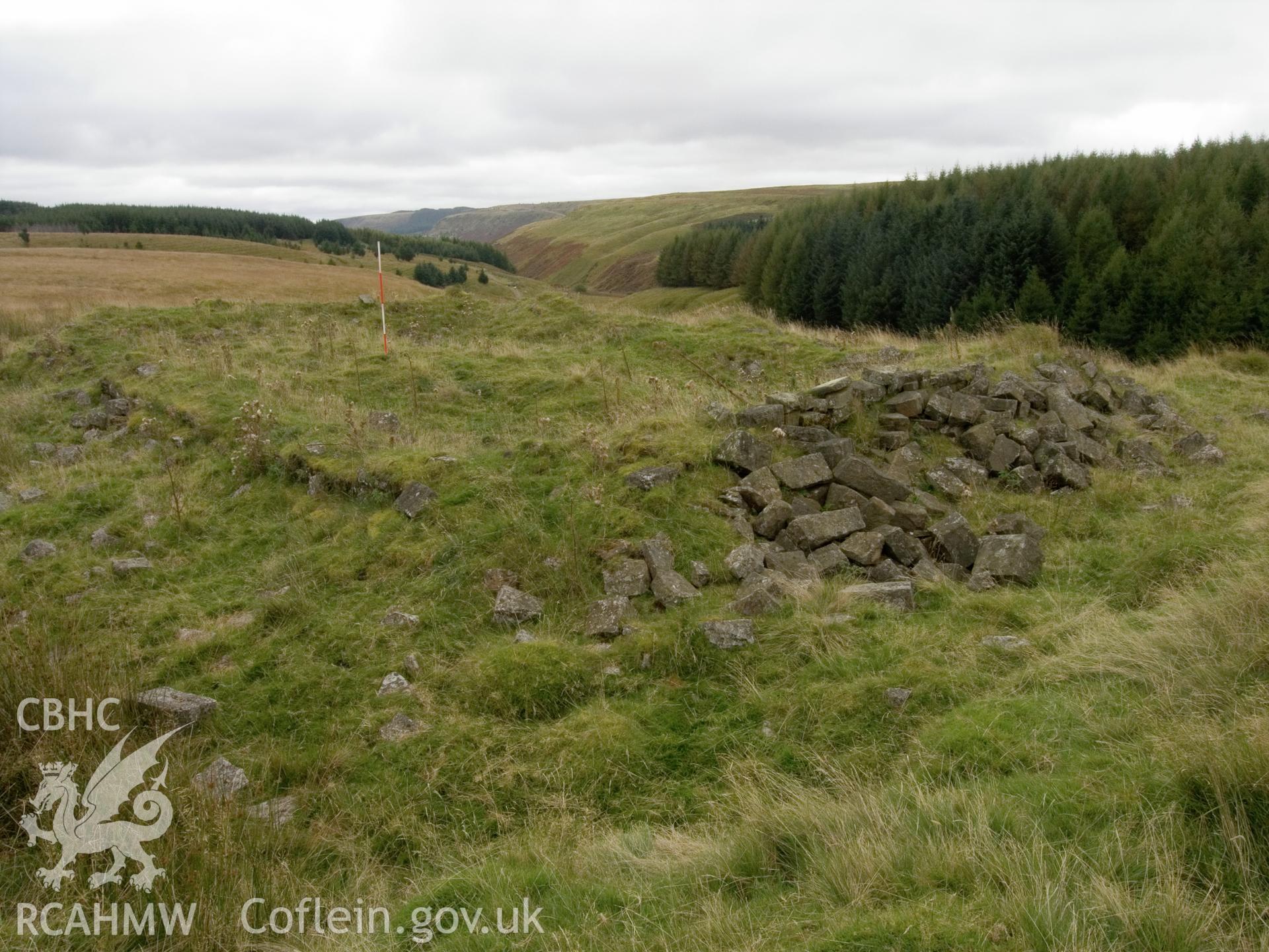 view looking SE.