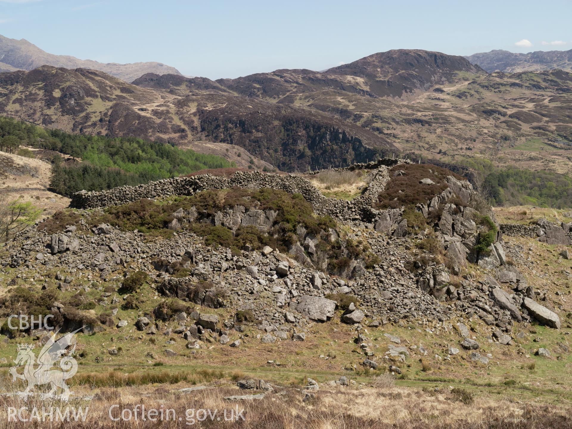 view looking NE.