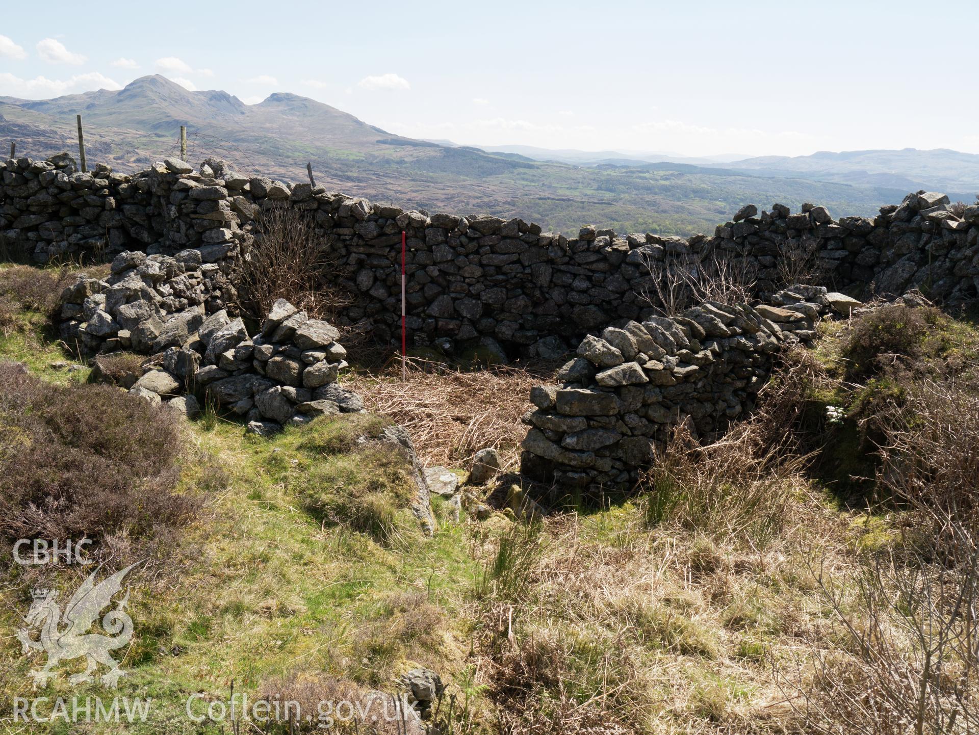 view looking SE.