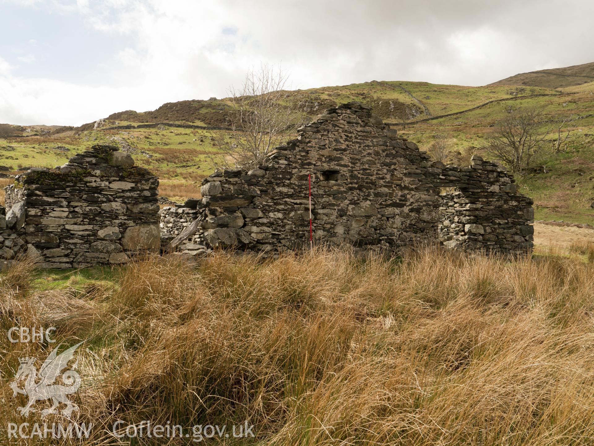 view looking NW.