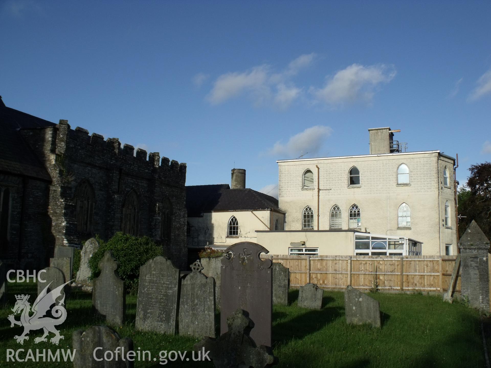 Digital image relating to Cardigan Priory.