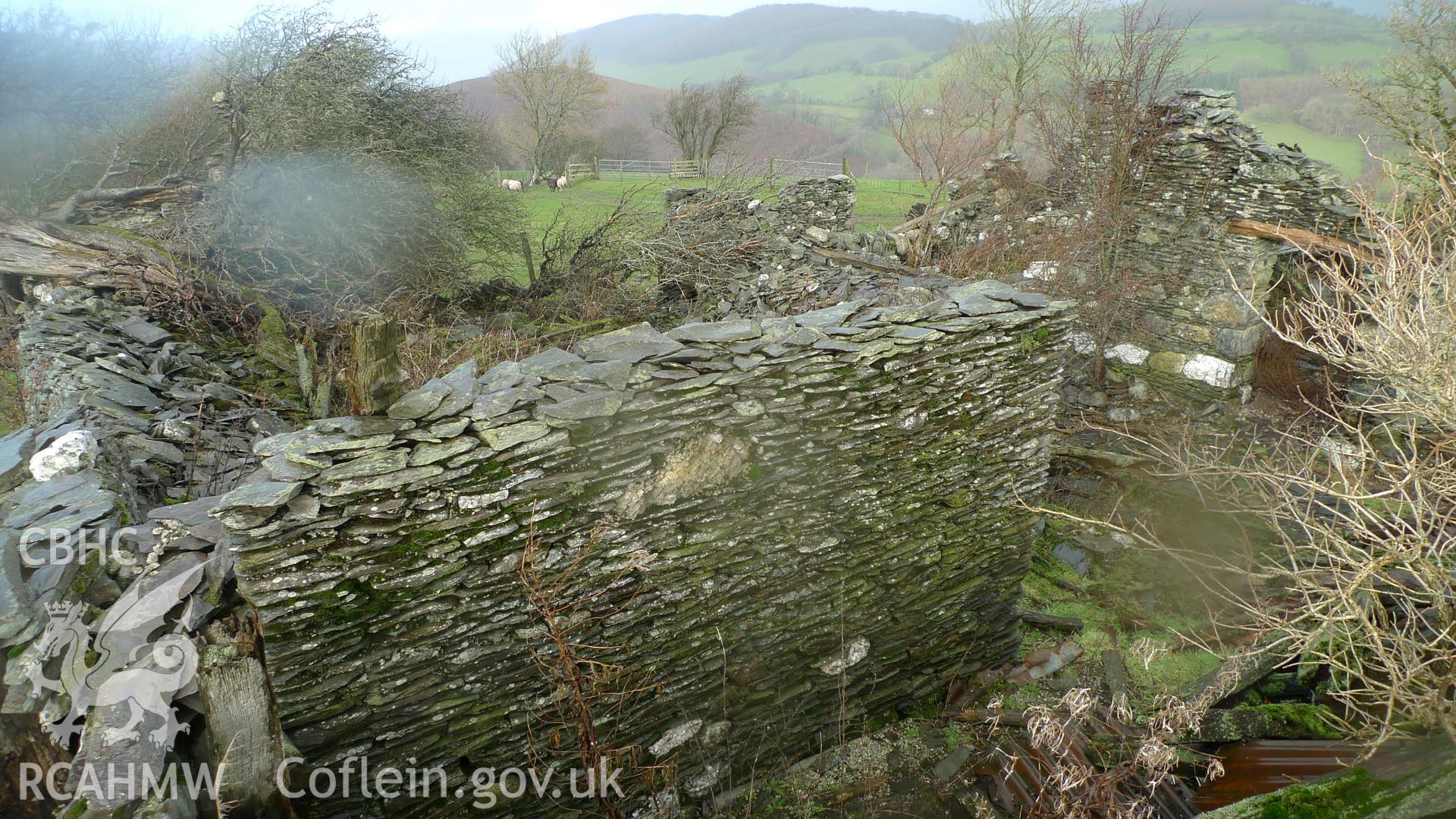 Digital image relating to Ysgubor Uchaf: from south-east.