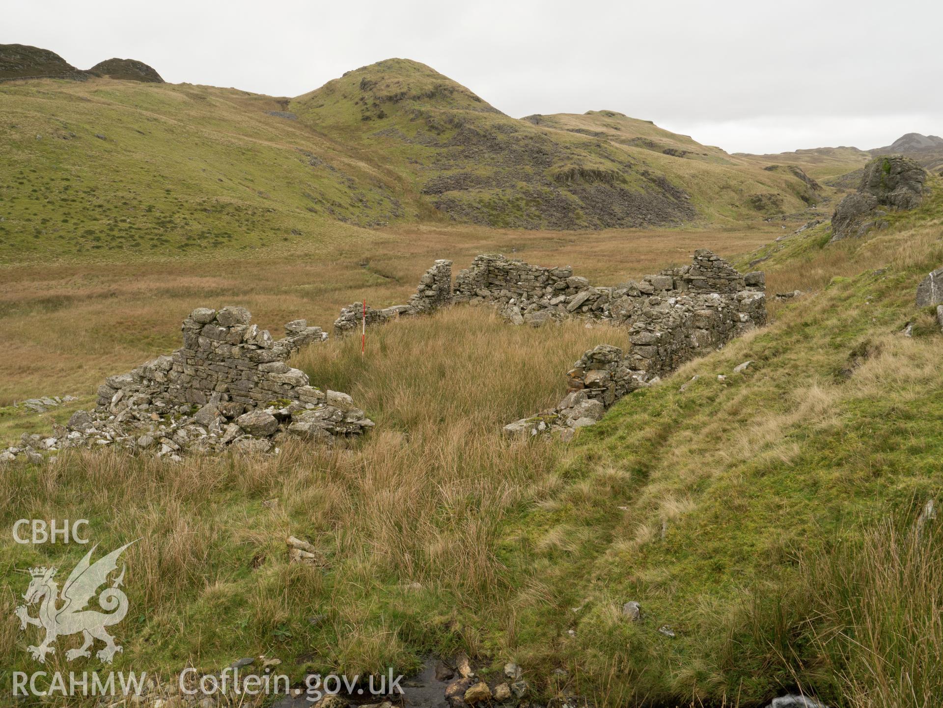 view looking NW.