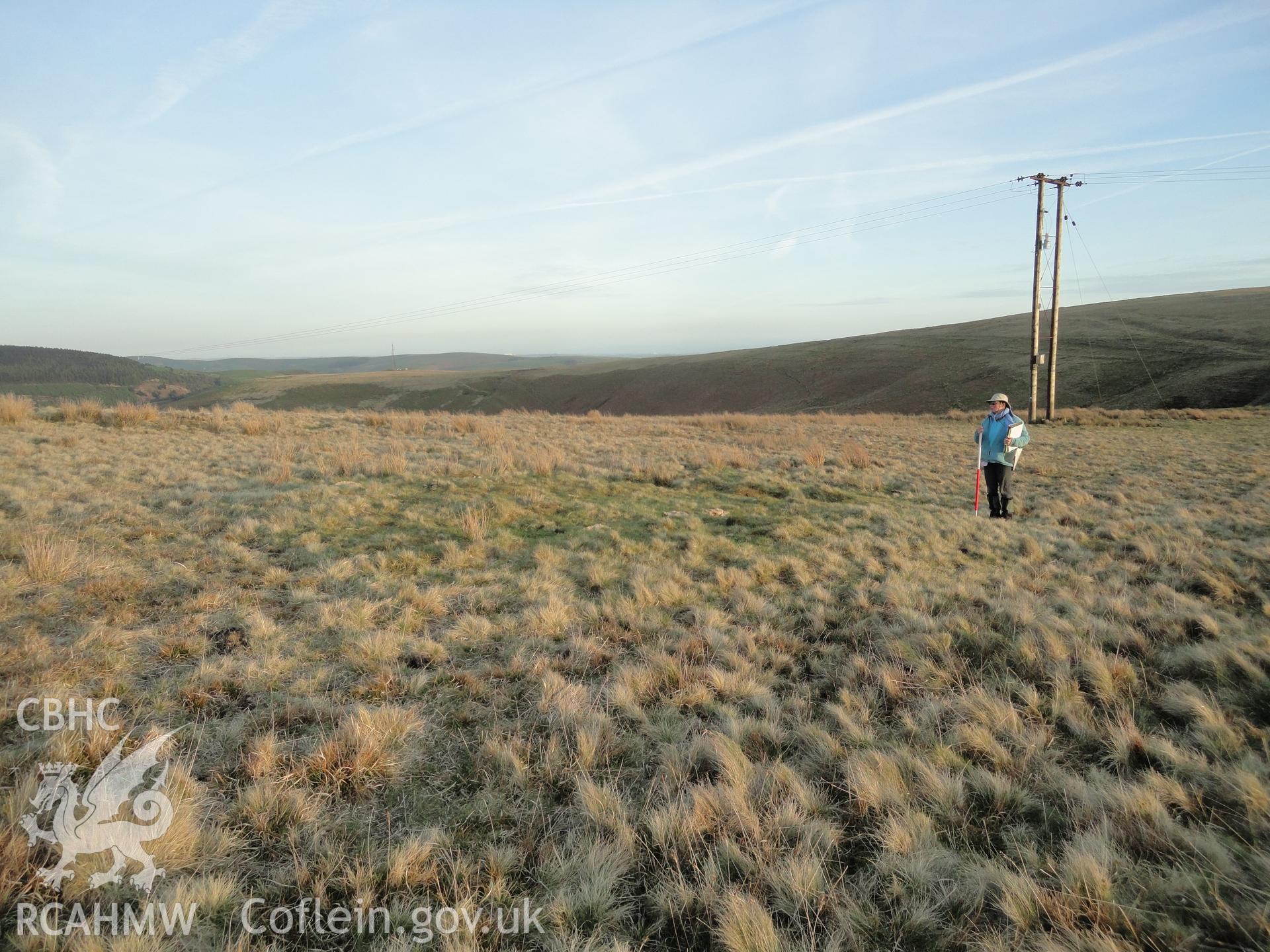 Cairn, looking south southeast.