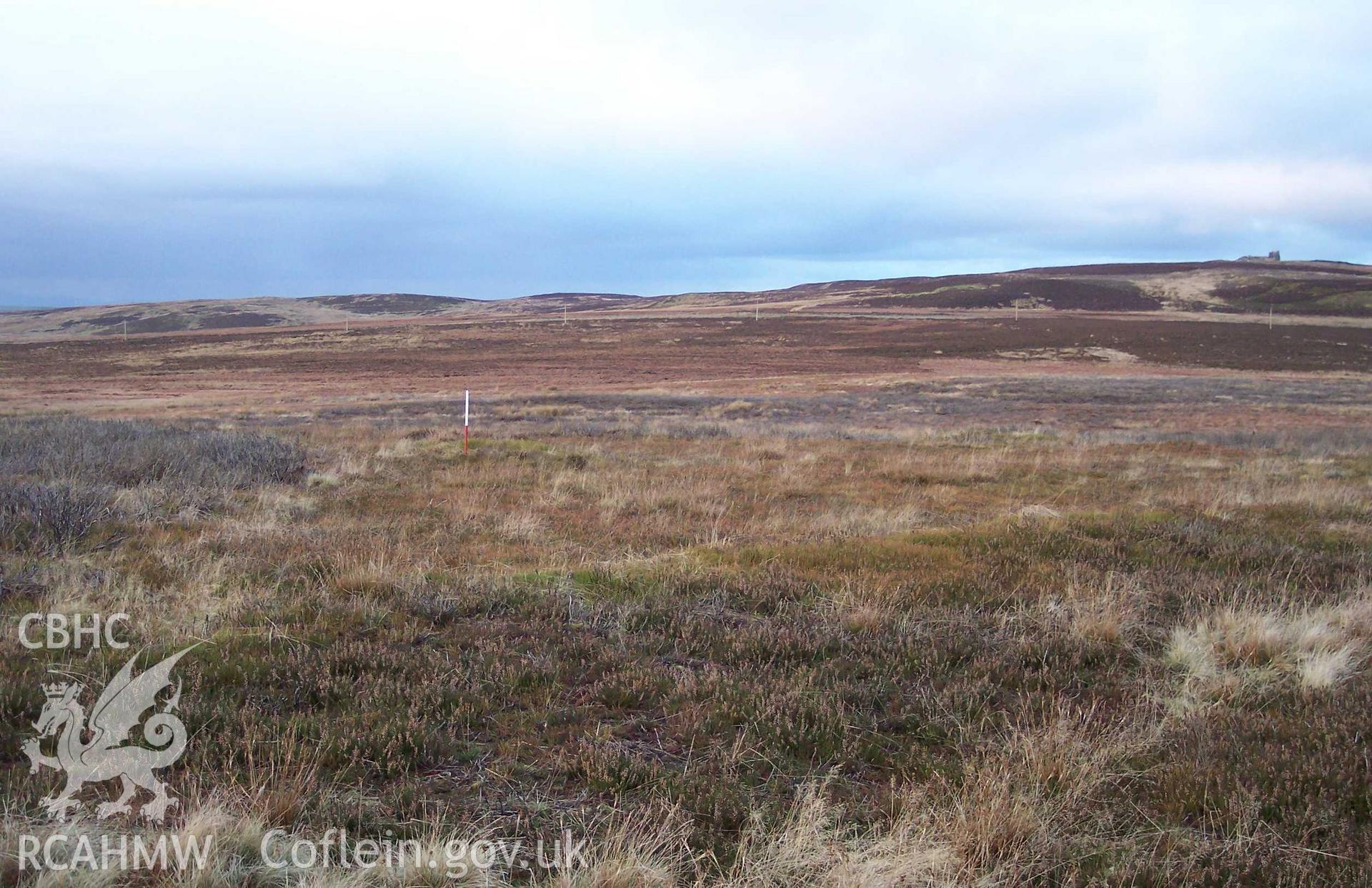 Photograph of Cefn Tan-y-graig Field Clearance taken from the north-west on 02/12/2004 by P. Kok during an Upland Survey undertaken by Oxford Archaeology North.
