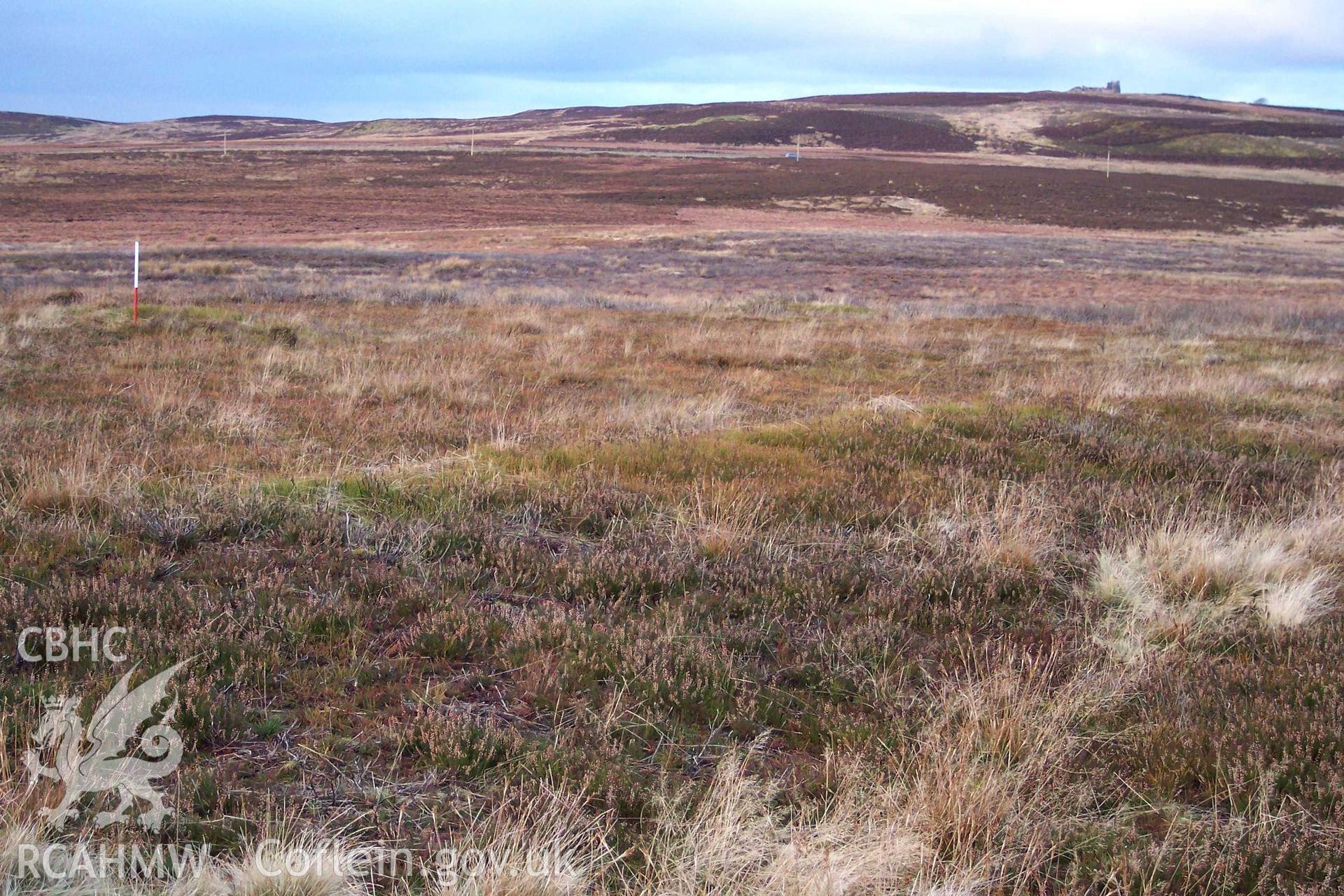 Photograph of Cefn Tan-y-graig Field Clearance taken from the north-west on 02/12/2004 by P. Kok during an Upland Survey undertaken by Oxford Archaeology North.
