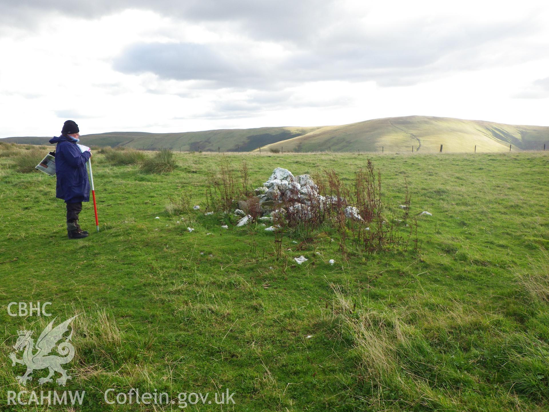 Cairn, looking south.
