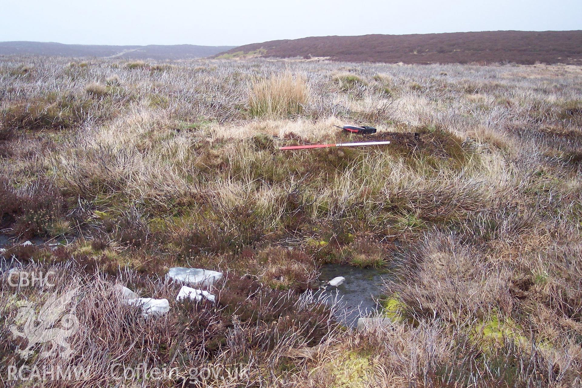Photograph of Liberty Hall Shooting Butt I taken from the north on 29/03/2005 by K. Blythe during an Upland Survey undertaken by Oxford Archaeology North.