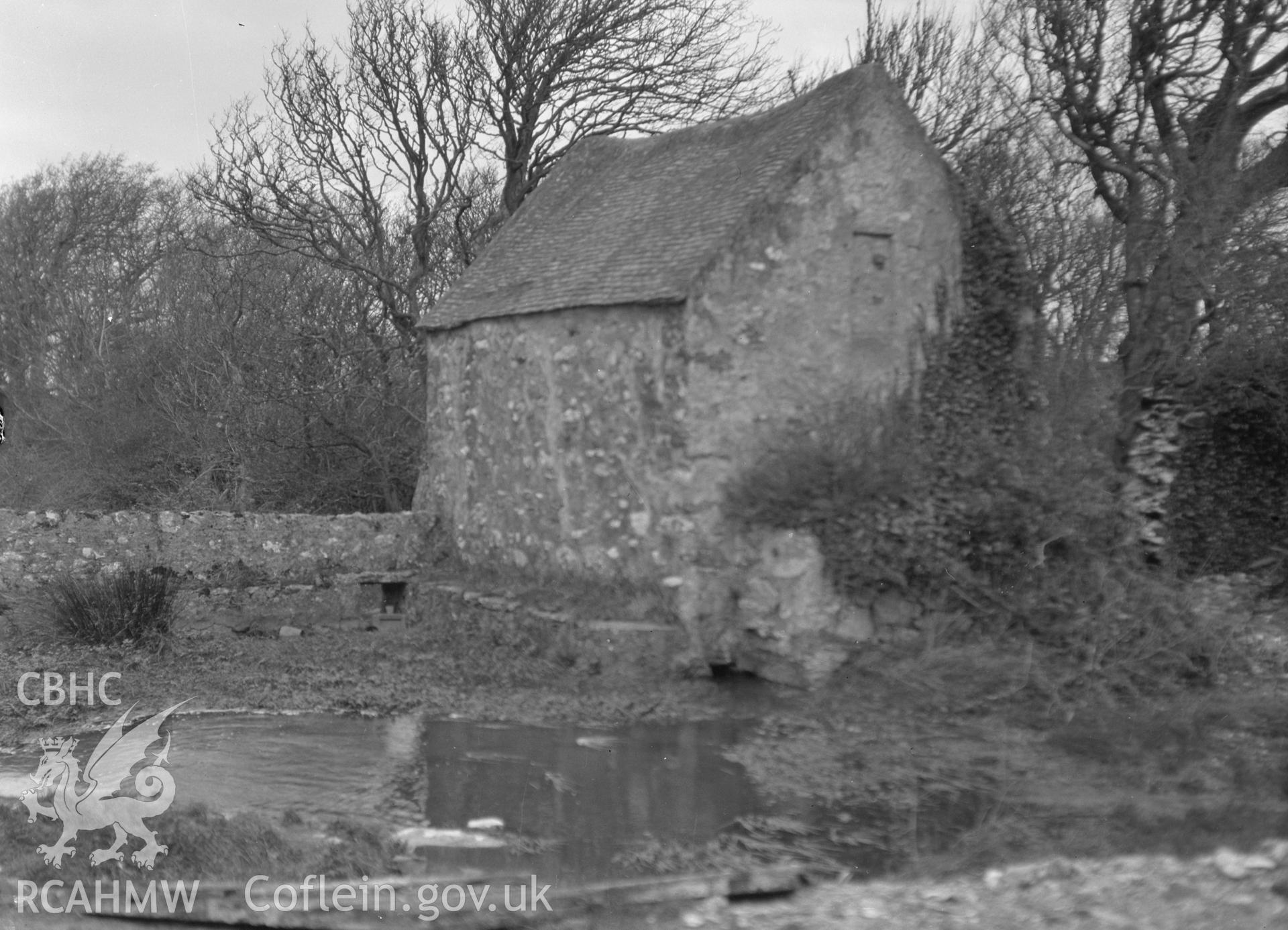 View of privy exterior