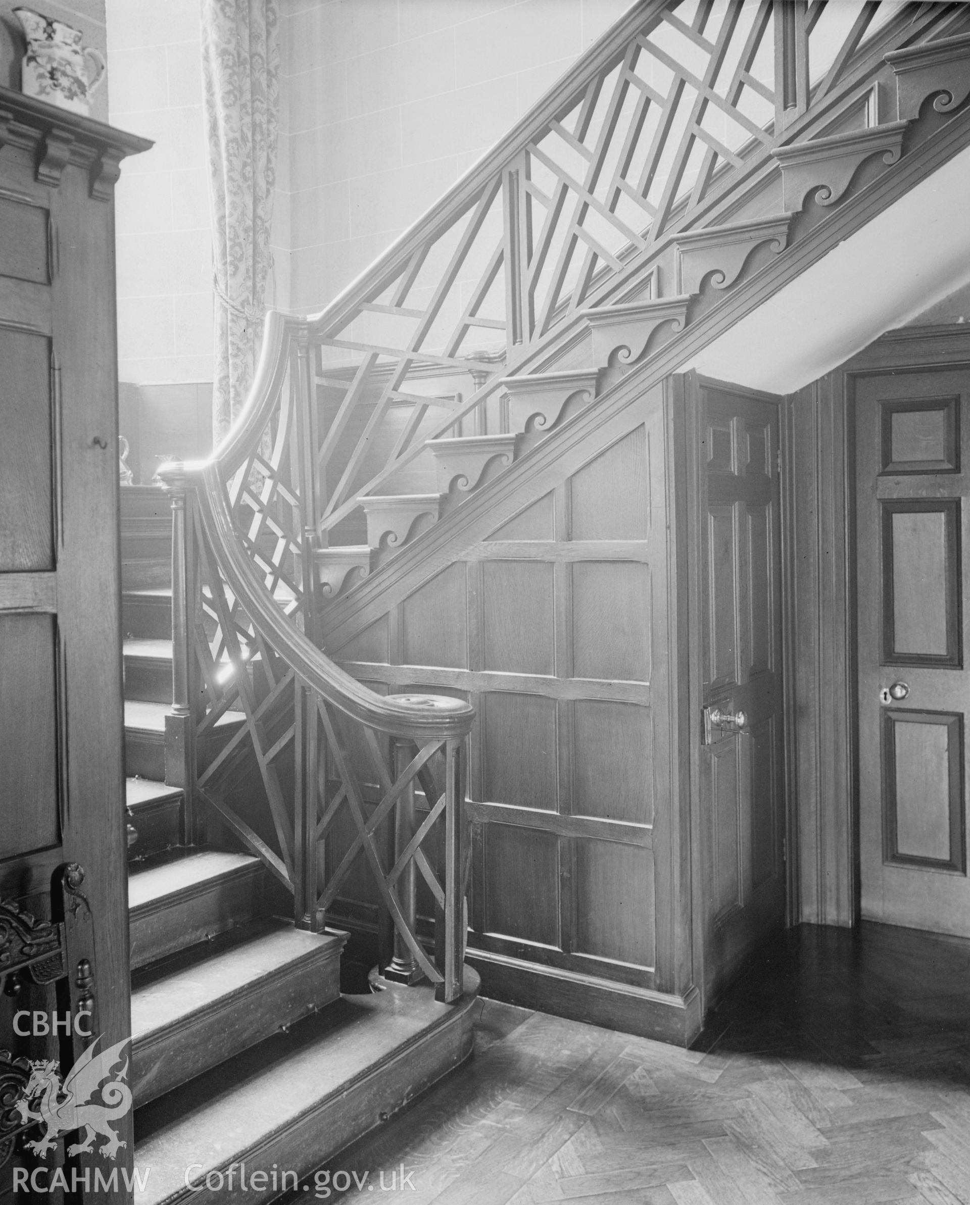 View of the main staircase