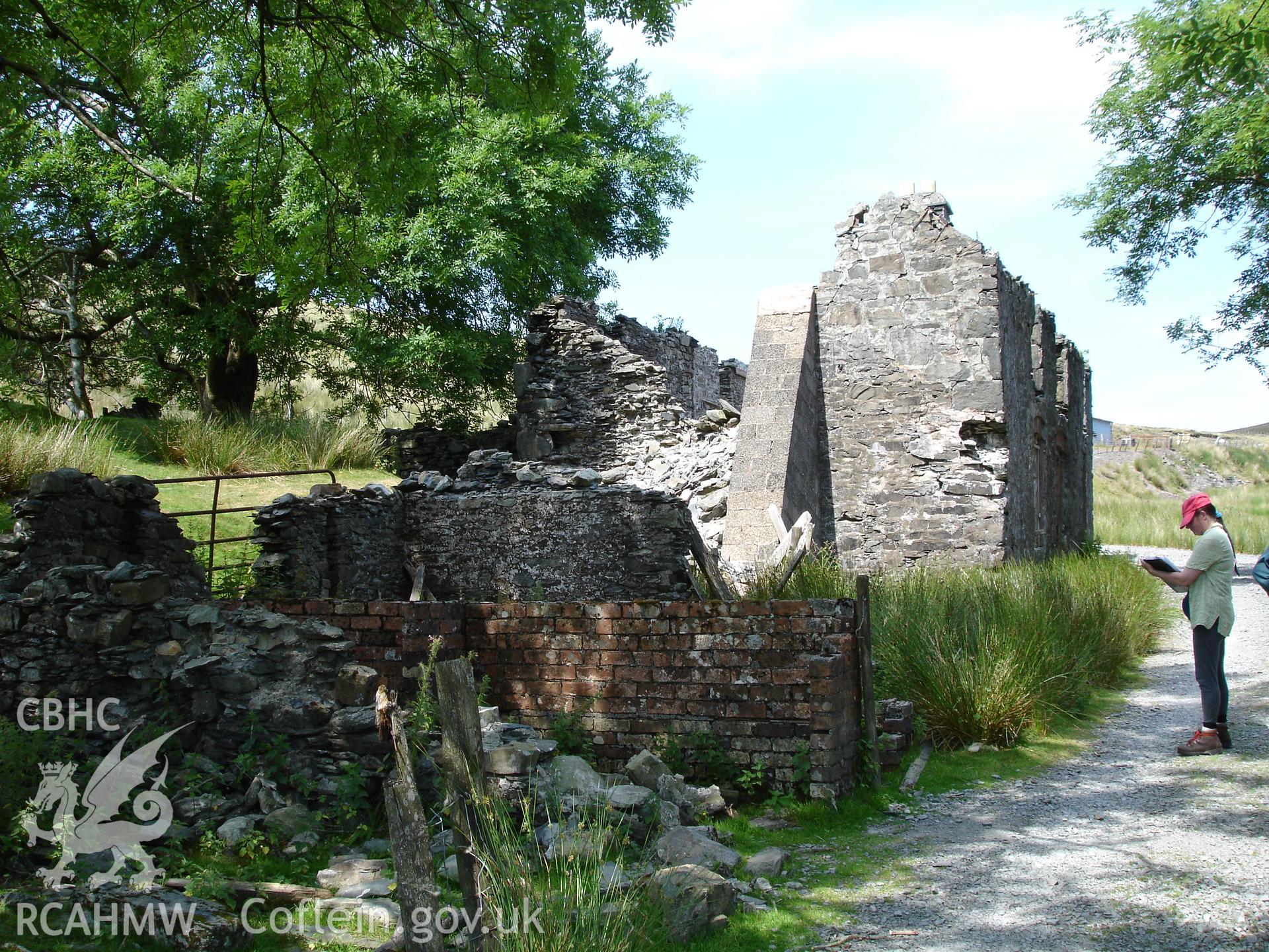 Digital colour photograph of a pigsty at Bugeilyn taken on 19/07/2006 by R.P. Sambrook during the Plynlimon Glaslyn South Upland survey undertaken by Trysor.