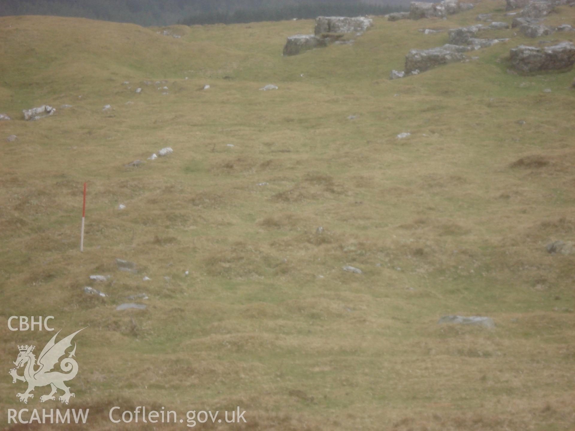 Digital colour photograph of Glo Cadno taken on 29/02/2008 by M. Lafuente during the Mynydd Llangynidr Upland Survey undertaken by ArchaeoPhysica.