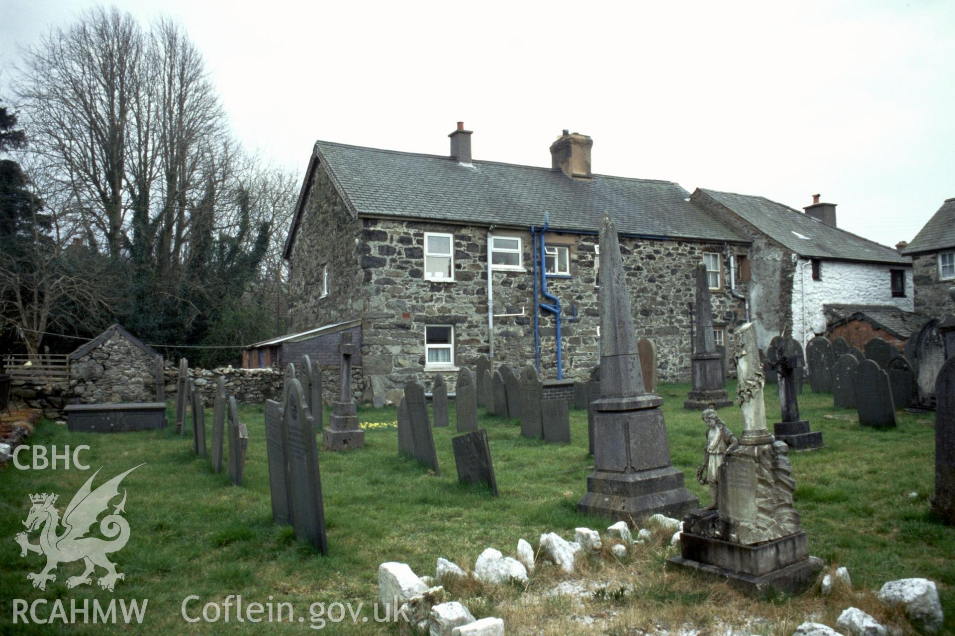 Exterior, Sir O M Edwards's memorial & former chapel