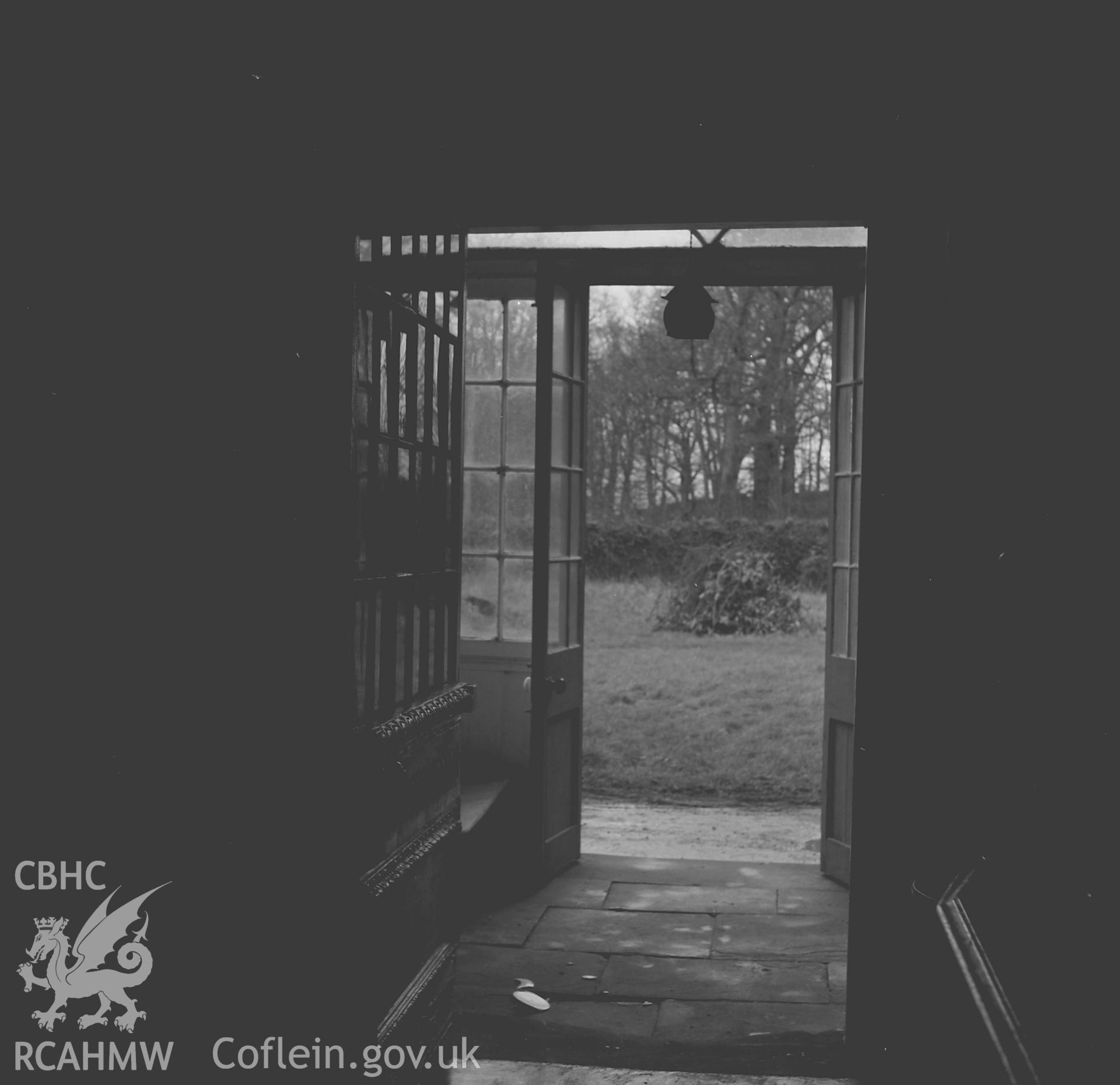 View from front entrance