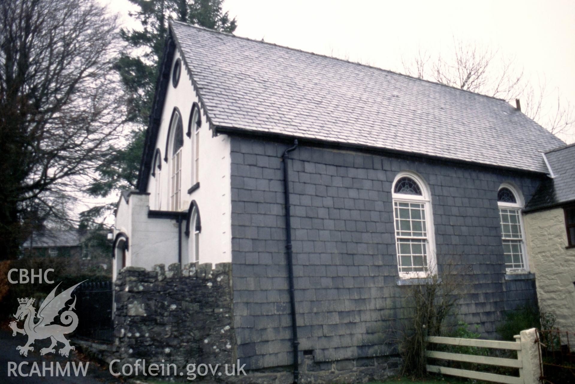 Exterior, front gable, RH return & chapel house (pt)