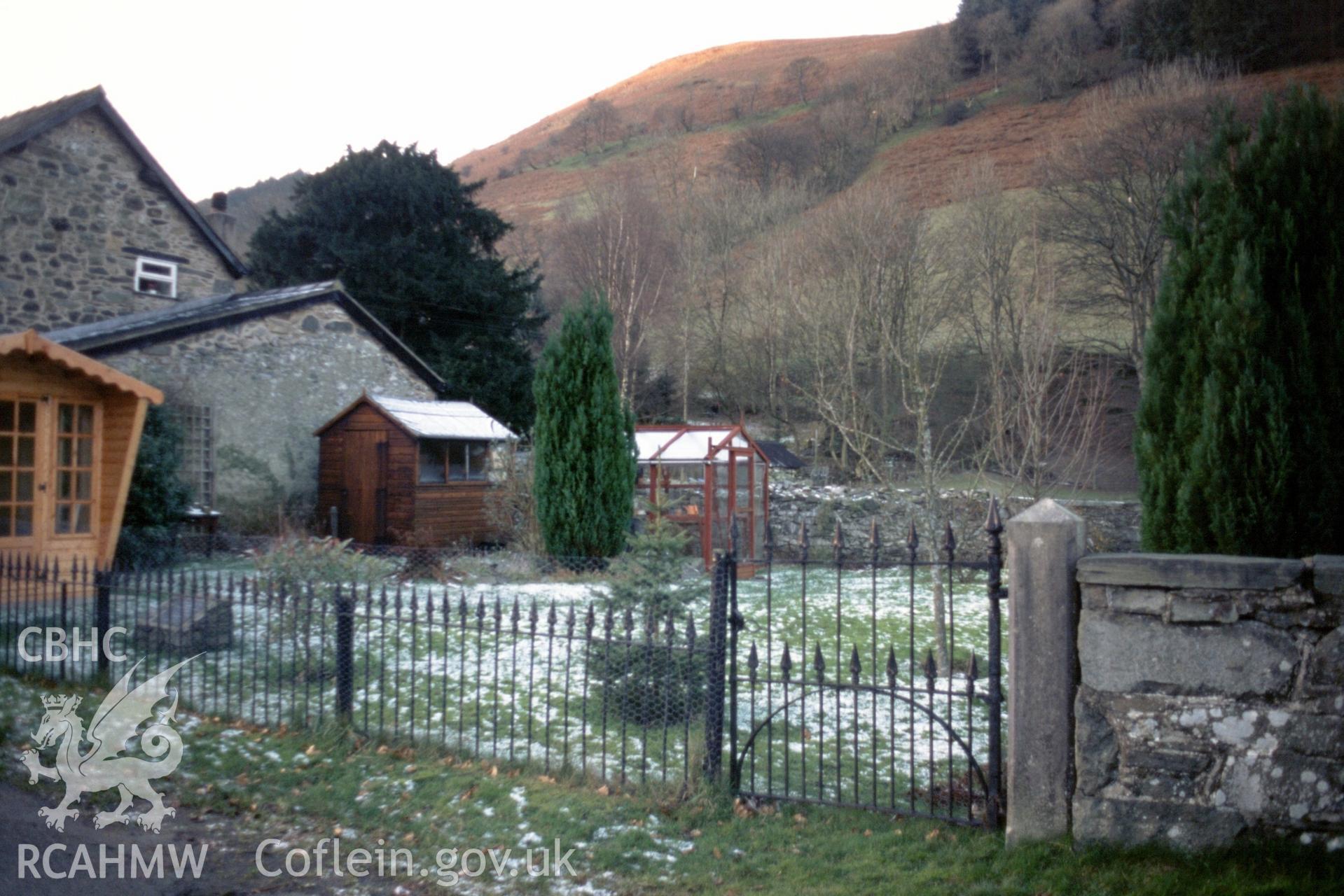 Exterior, site of former chapel from east