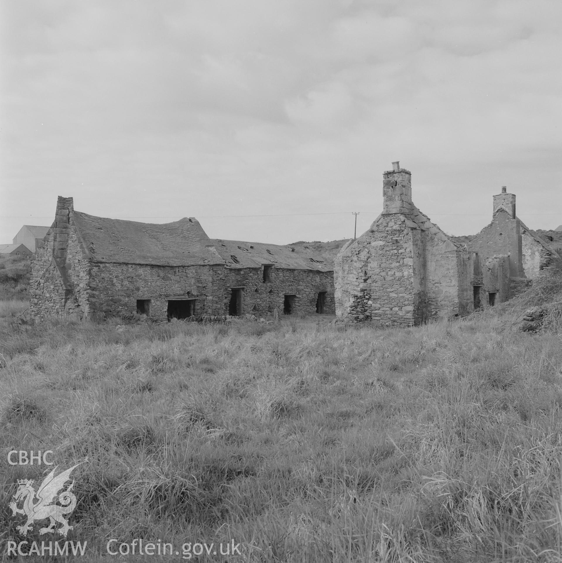 General view of house and outbuildings