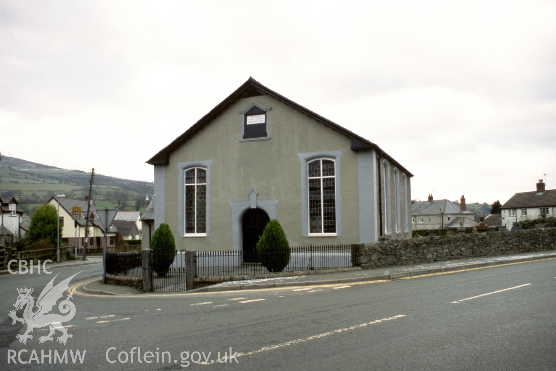 Exterior, West gable entry elevation