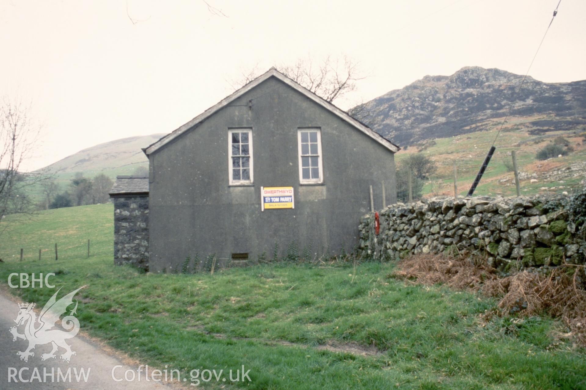 Exterior, SW. end gable and SW. side of front porch.